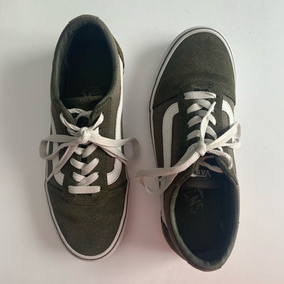 Vans Shoes - Vans Olive Green Skate Shoe